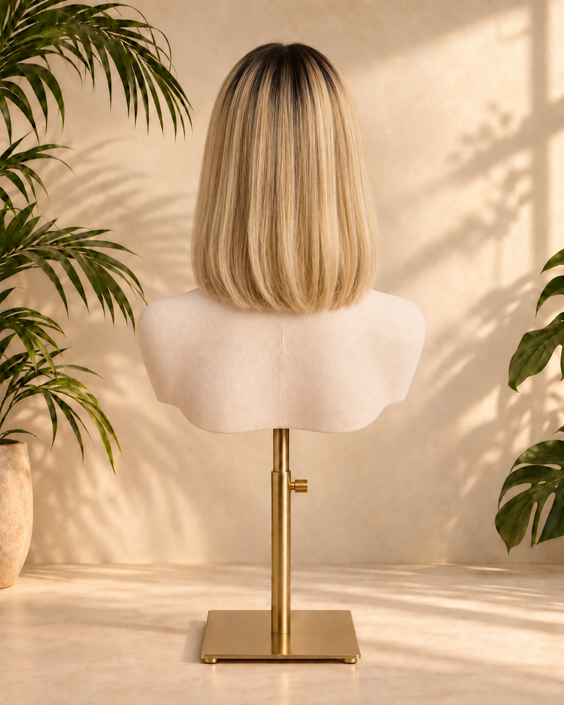 Aurora Front Lace Glueless Blonde Bob 100% Human Hair Wig