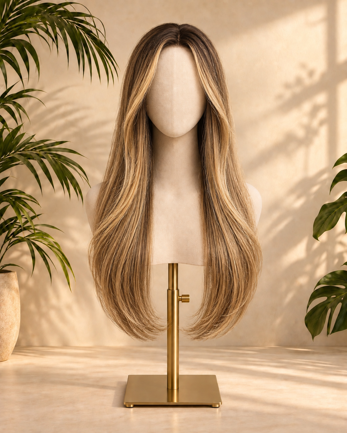 Aurora HD Lace Glueless Soft Wave Highlight 100% Human Hair Wig