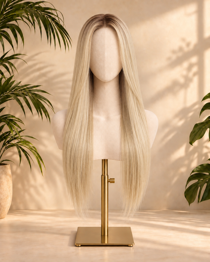 Aurora HD Lace Sleek Straight Blonde 100% Human Hair Wig