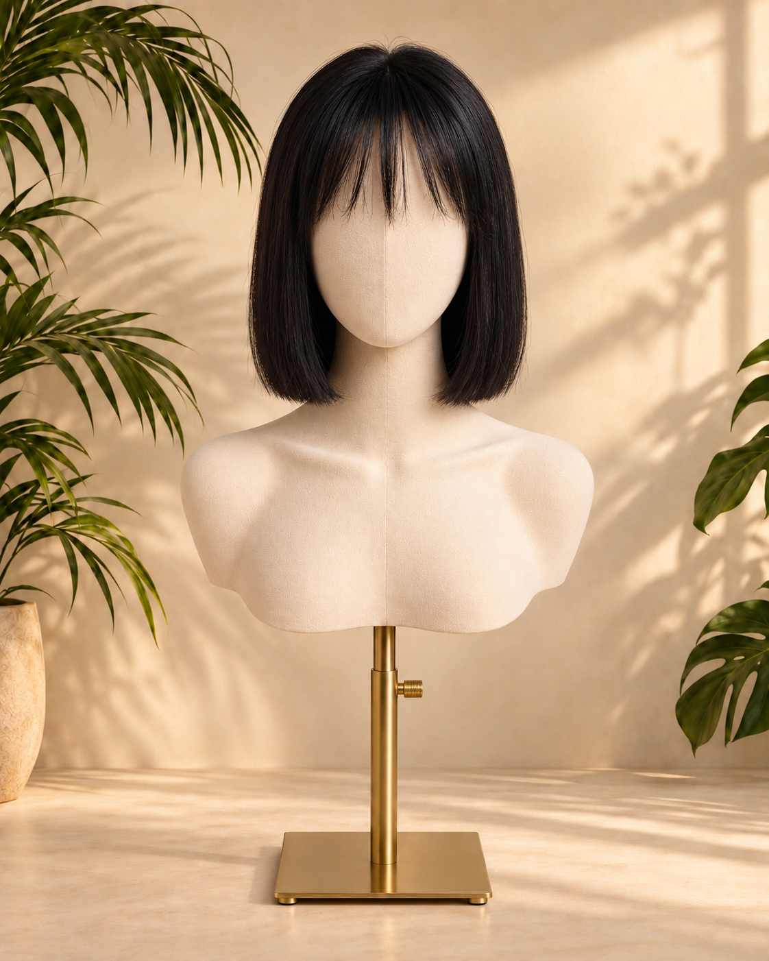 Aurora HD Lace Glueless Natural Black Bob 100% Human Hair Wig