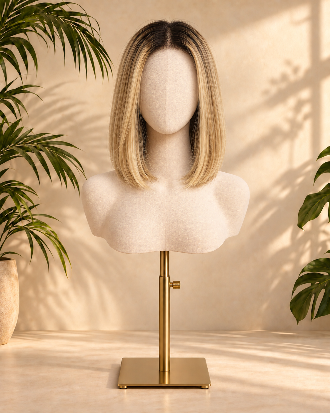 Aurora Front Lace Glueless Blonde Bob 100% Human Hair Wig