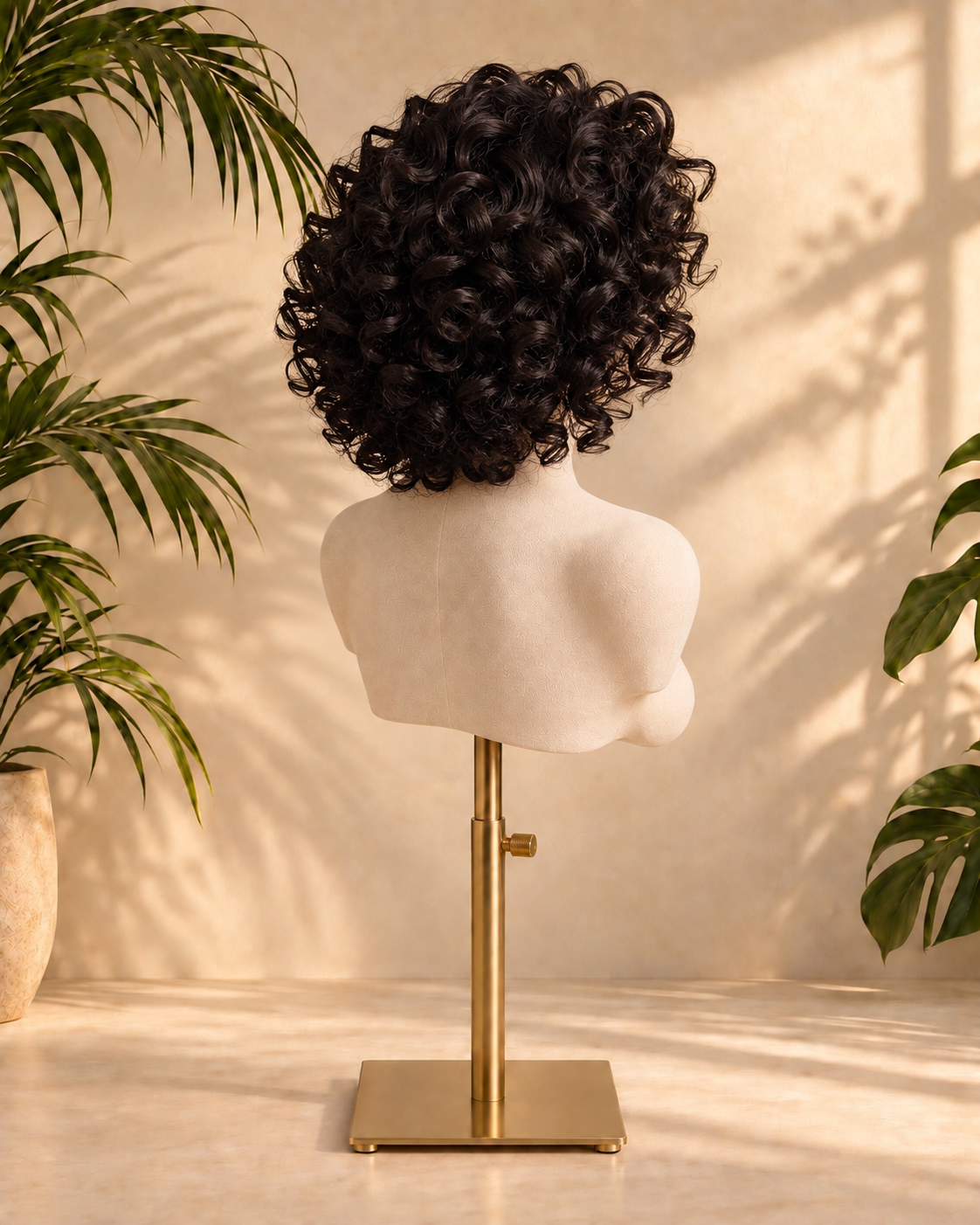 Aurora Front Lace Glueless Voluminos Bob Natural Black 100% Human Hair Wig