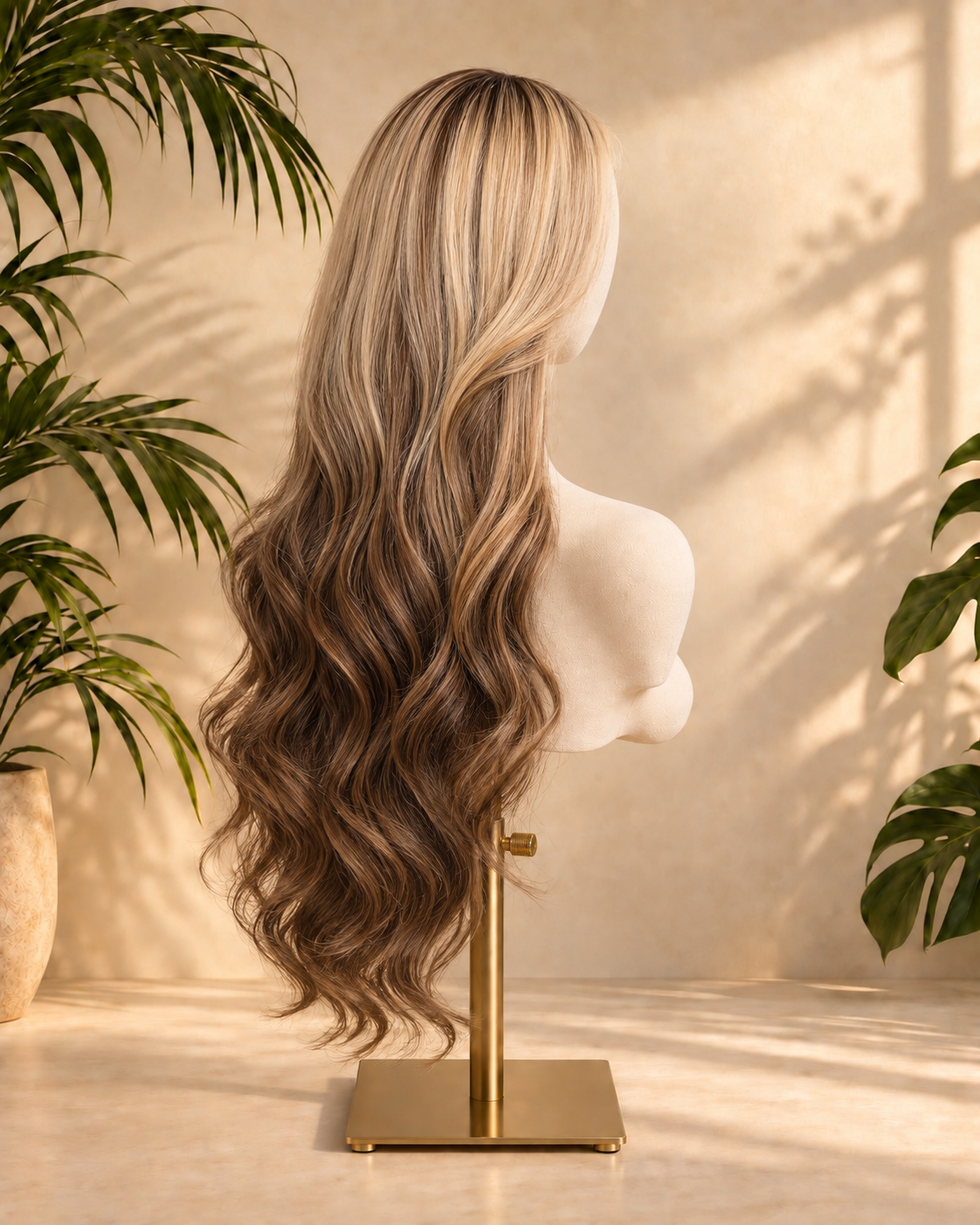 Aurora HD Lace Glueless Layered Body Wave Ombre 100% Human Hair Wig