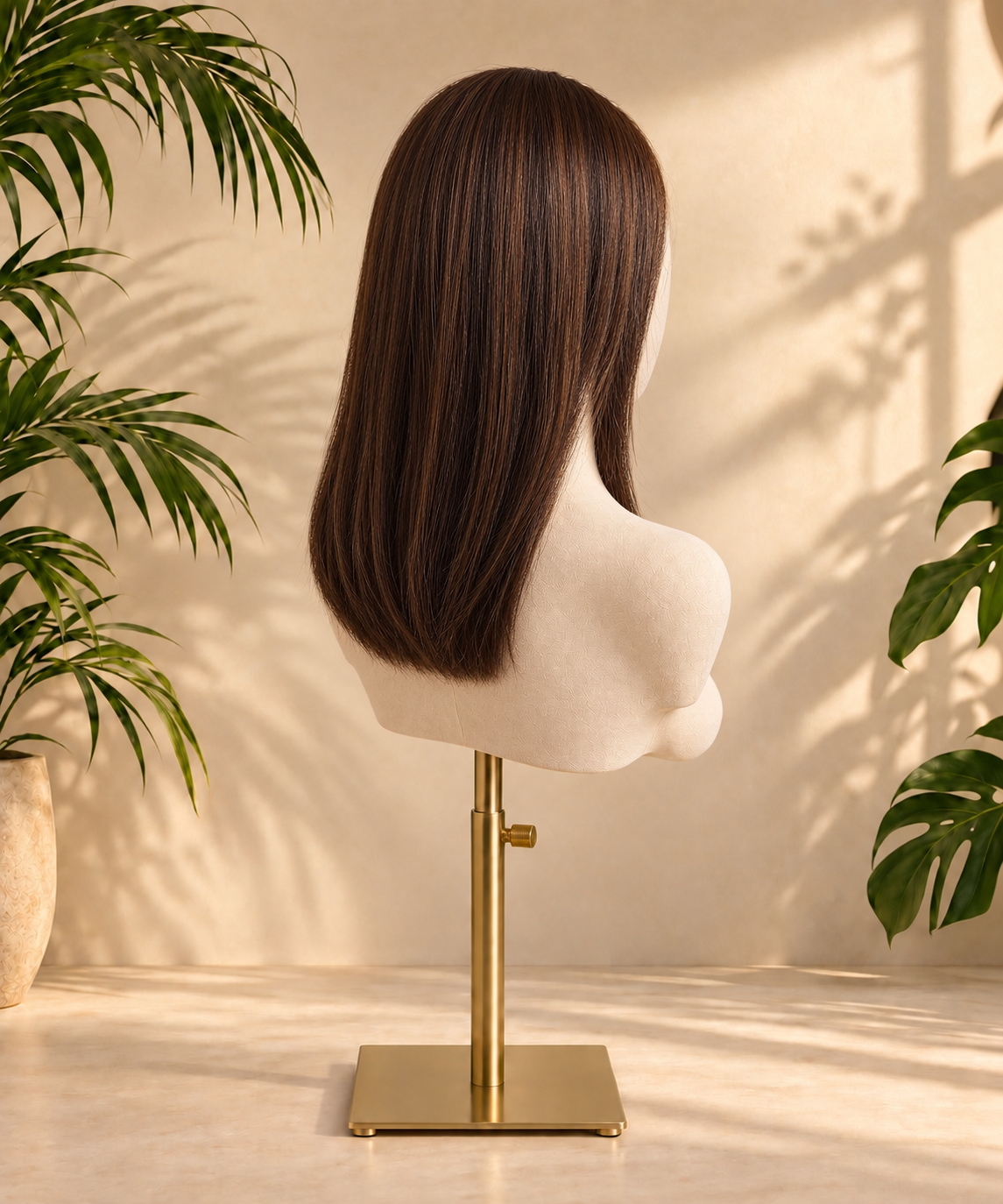 Aurora Front Lace Glueless Bob Brown 100% Human Hair Wig
