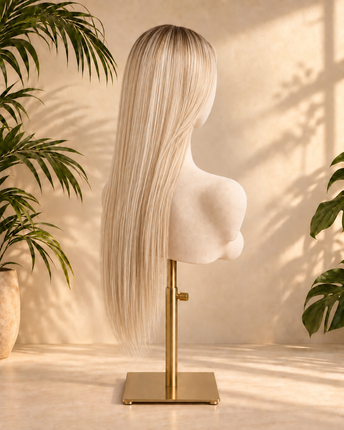 Aurora HD Lace Sleek Straight Blonde 100% Human Hair Wig