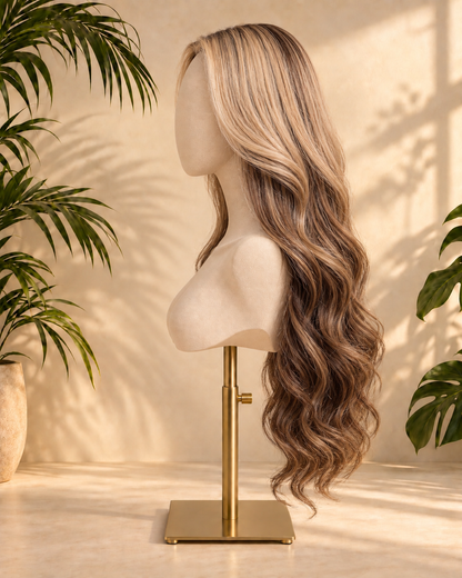 Aurora HD Lace Glueless Layered Body Wave Ombre 100% Human Hair Wig