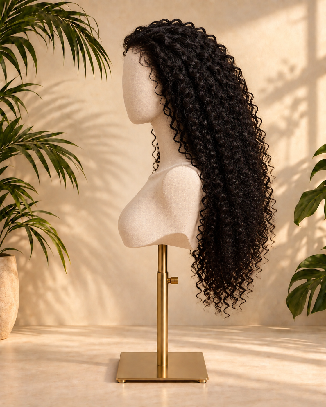 Aurora HD Lace High Volume Kinky Curly Natural Black 100% Human Hair Wig