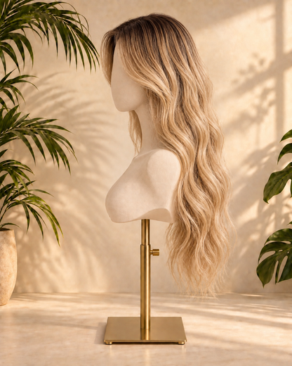 Aurora HD Lace Dark Roots Blonde Highlights 100% Human Hair Wig