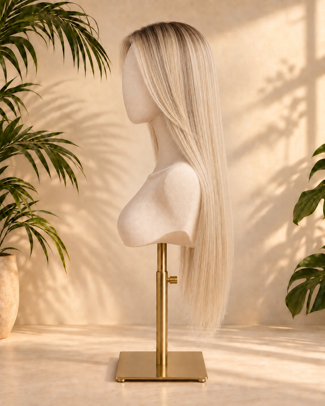 Aurora HD Lace Sleek Straight Blonde 100% Human Hair Wig