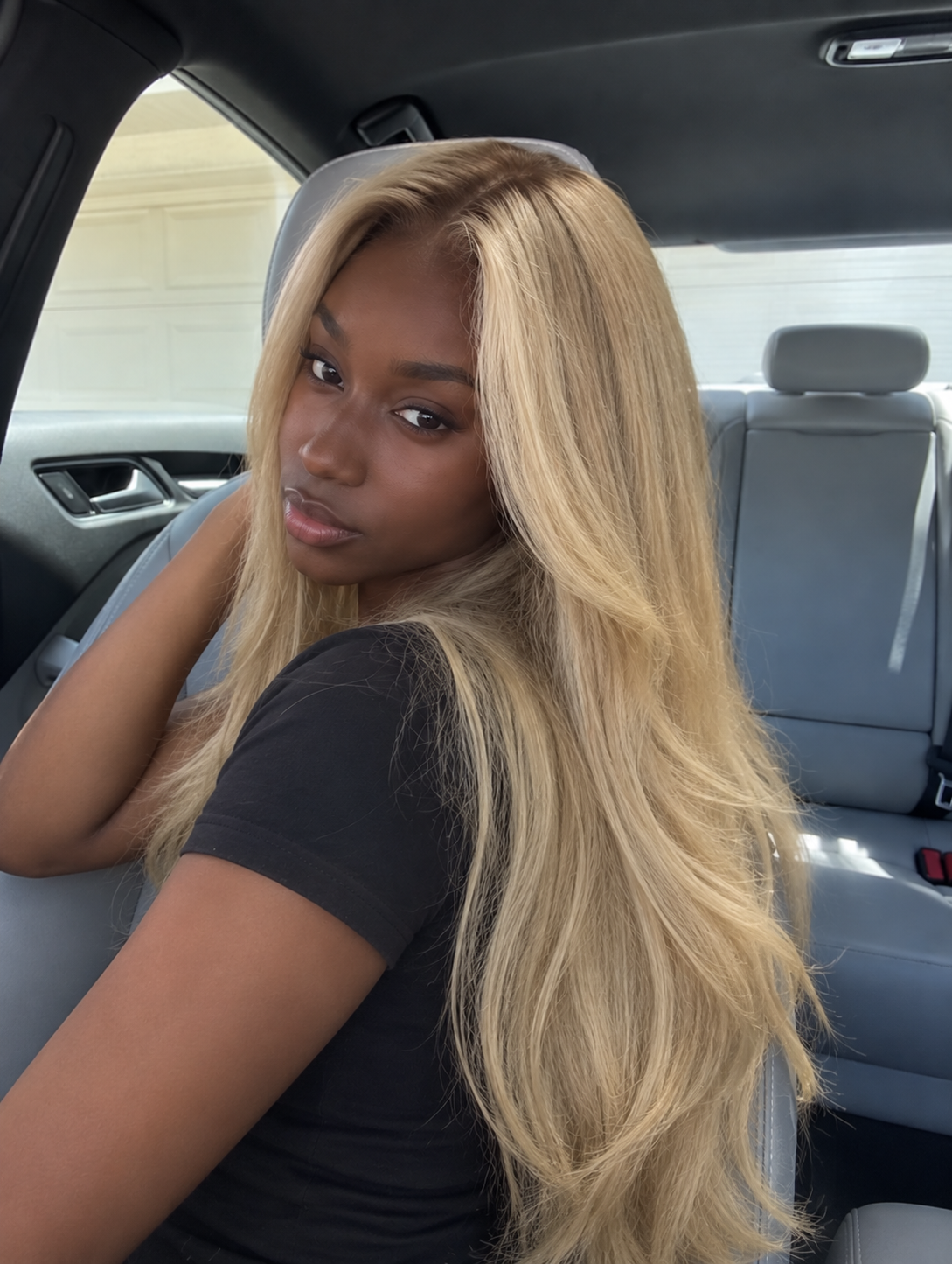 Aurora HD Lace Layered Golden Blonde 100% Human Hair Wig